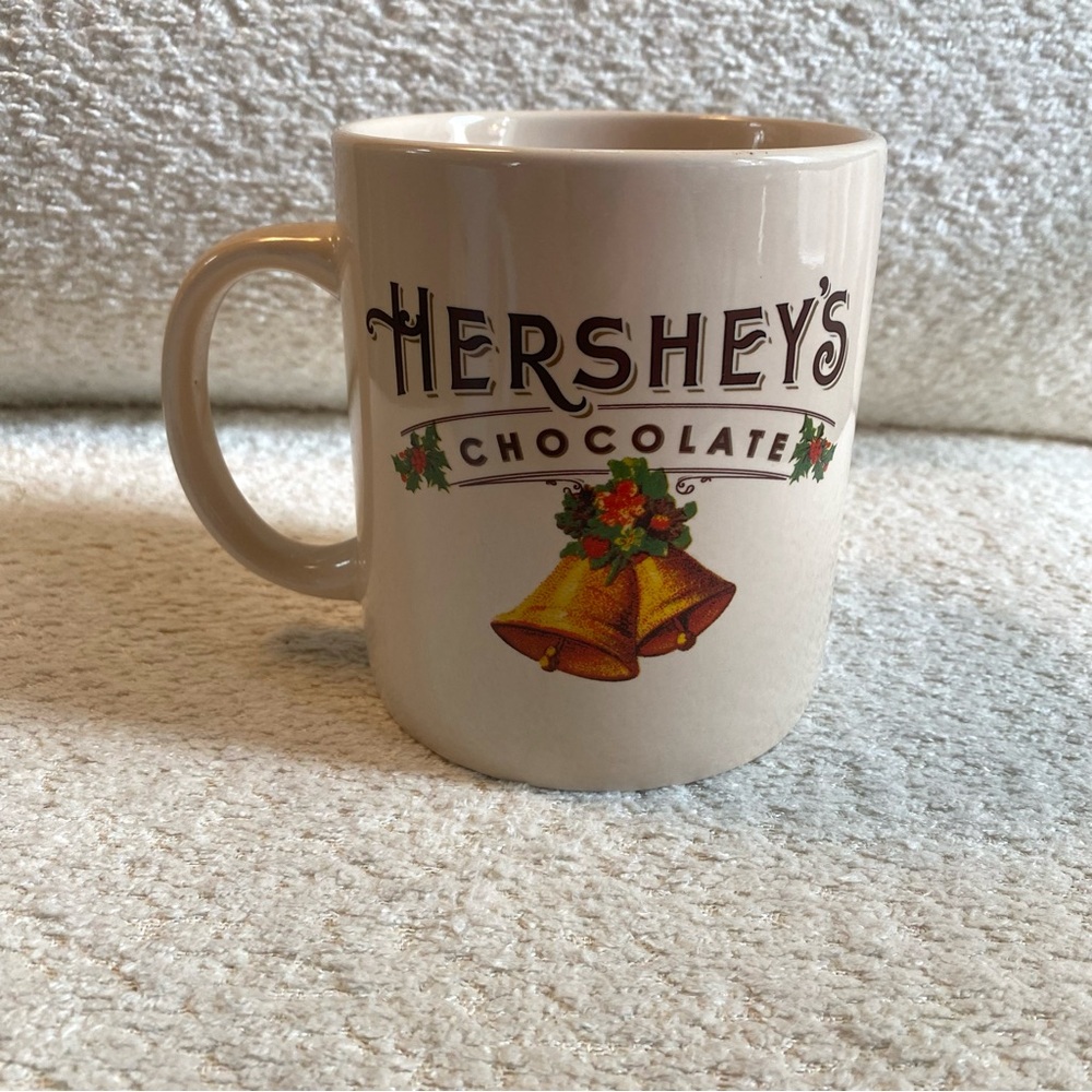 Vintage Hershey’s Chocolate 28oz Oversized Christmas Mug Coffee Hot Cocoa